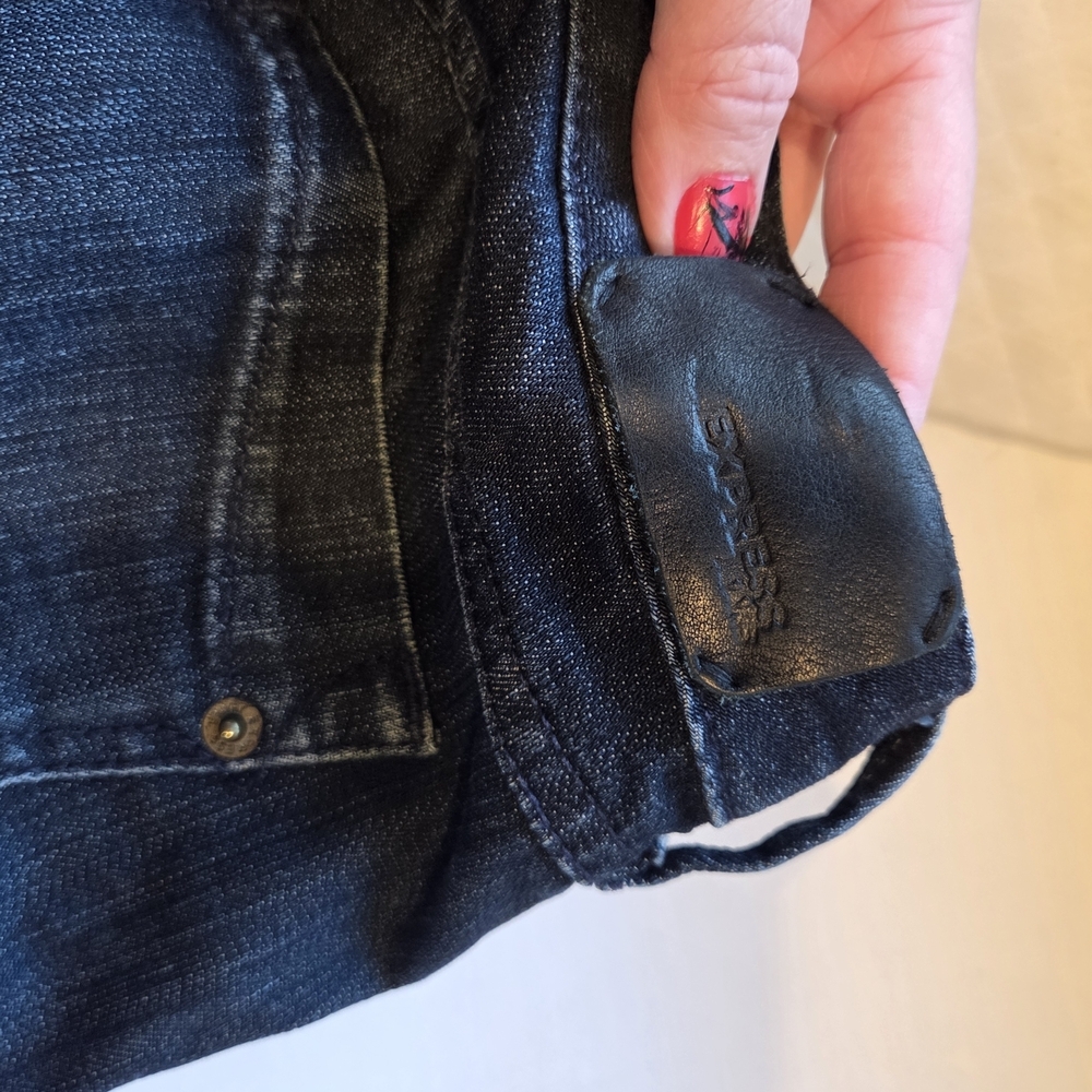 Express Women's Deep Indigo Skinny Jeans - Picture 8 of 8